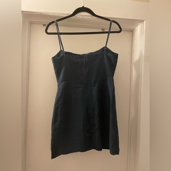 Urban outfitters navy blue mini dress size 4 - Picture 5 of 7
